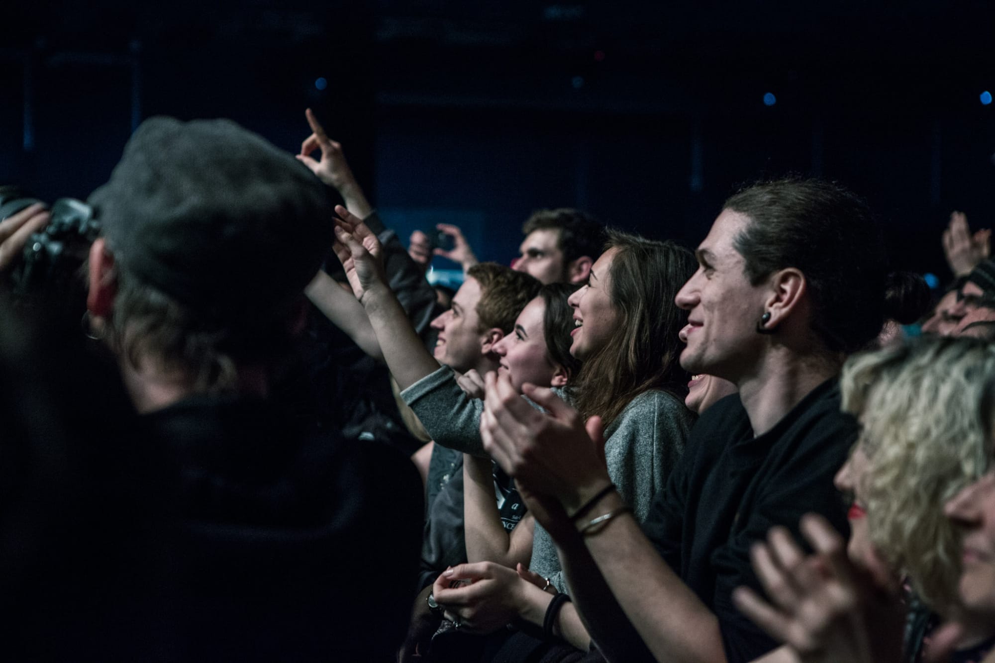 Das Publikum frisst EoDM aus der Hand (Foto: Nicola Tröhler)